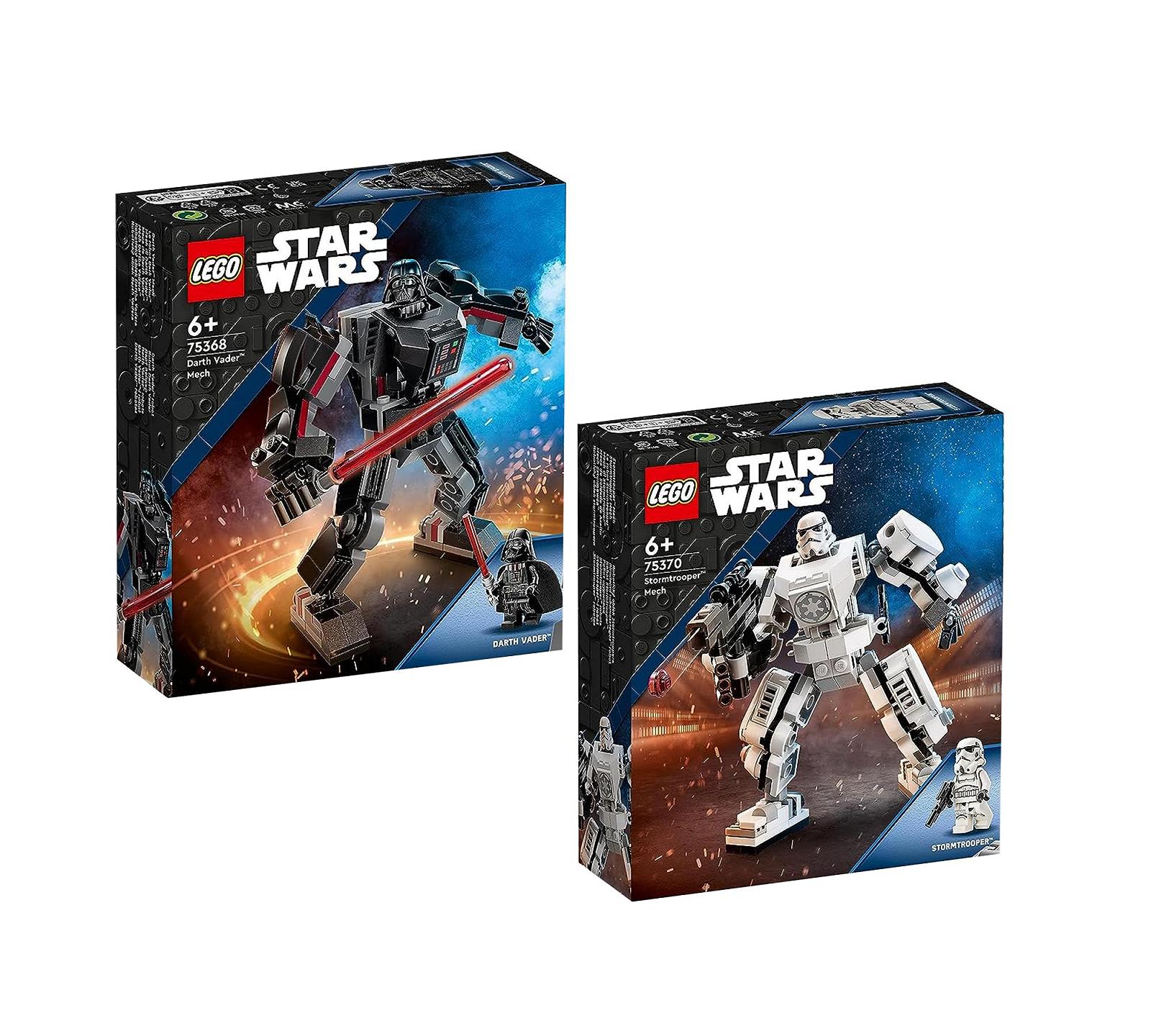 Конструктор Lego Star Wars 75368 Darth Vader Mech + 75370 Stormtrooper Mech для детей от 6 лет, фото №1