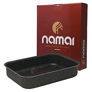 Форма для запікання NAMAI 40 см x 28 см Алюмінієва - Фото 1