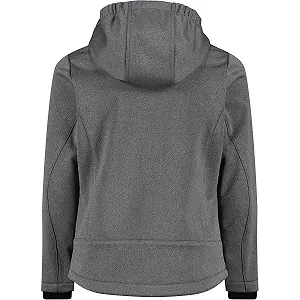 Софтшел куртка CMP с фиксированным капюшоном для девочек synthetic.ua - Фото 1