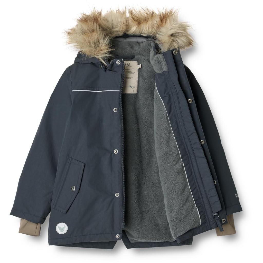 Зимняя куртка Wheat Kasper Technical Junior Sizes для мальчиков 100% переработанный полиэстер Oeko Tex Standard Водонепроницаемая, дышащая, ветрозащитная Oeko-Tex Standard, фото №3 Зимняя куртка Wheat Kasper Technical Junior Sizes для мальчиков 100% переработанный полиэстер Oeko Tex Standard Водонепроницаемая, дышащая, ветрозащитная Oeko-Tex Standard, фото №3