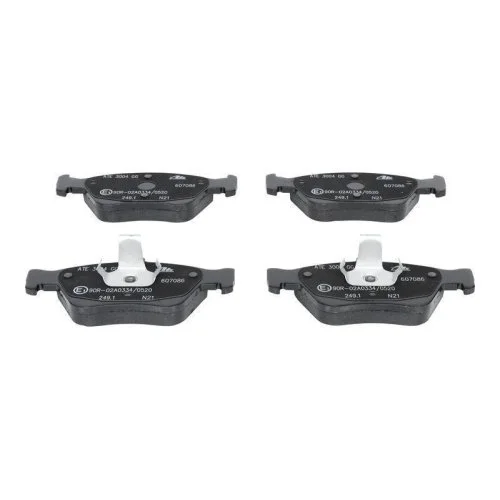 Комплект гальмівних колодок, дискове гальмо ATE 13.0460-7086.2 для MERCEDES-BENZ, передня вісь, фото №2 Комплект гальмівних колодок, дискове гальмо ATE 13.0460-7086.2 для MERCEDES-BENZ, передня вісь, фото №2