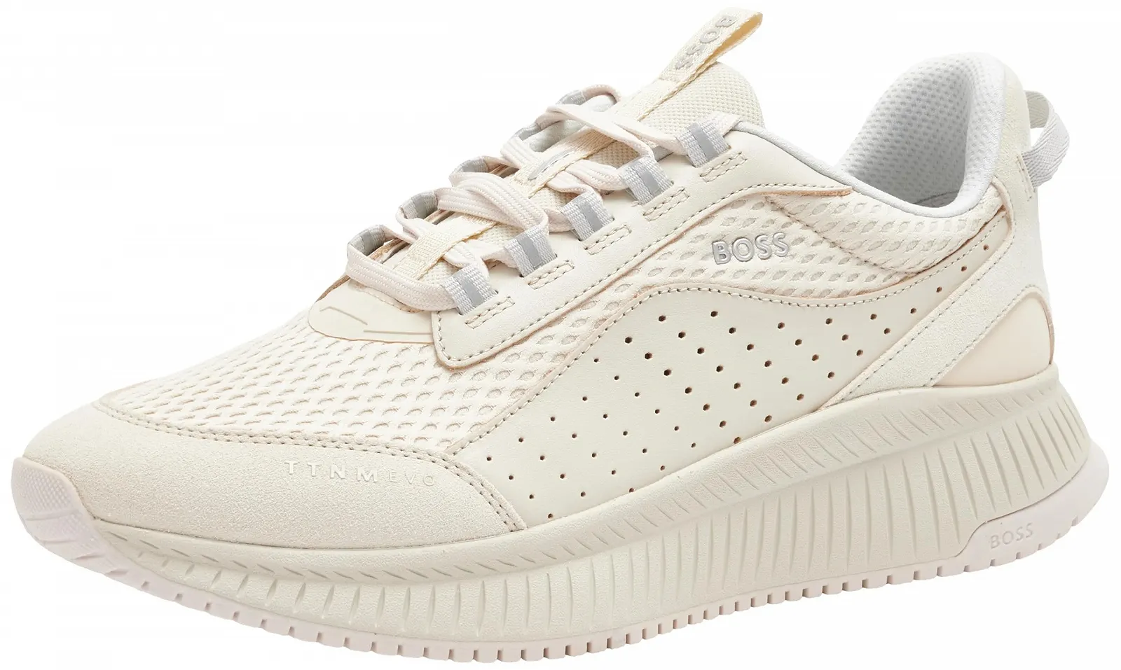 Кросівки BOSS Runn TTNM EVO Замша, Шкіра та Сітка Підошва "ялинка", фото №1