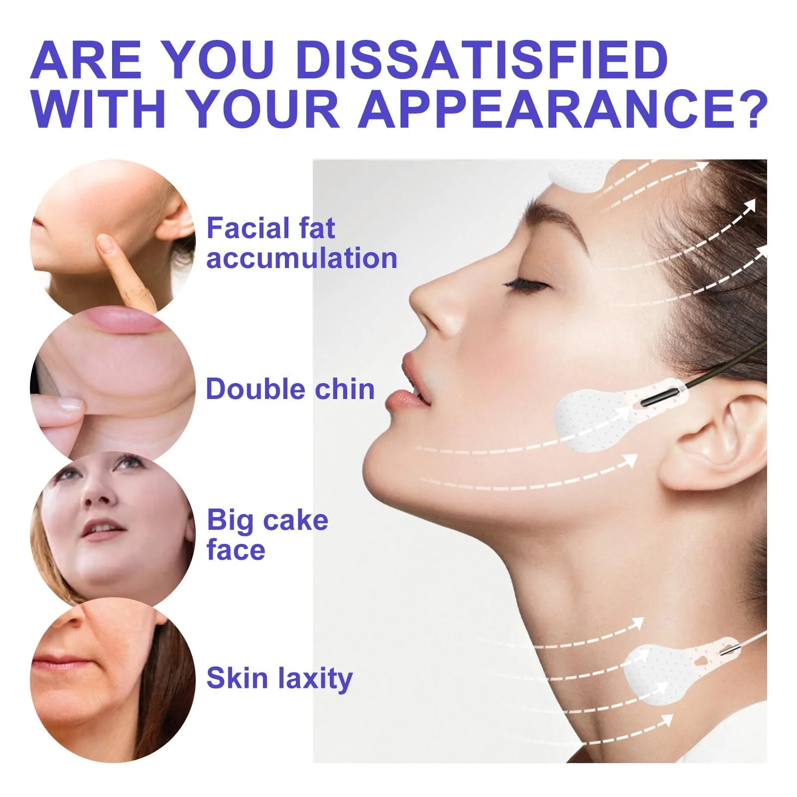 Пластирі для підтяжки обличчя Extra Strong, 2 x 60 прозорих штук, фото №3