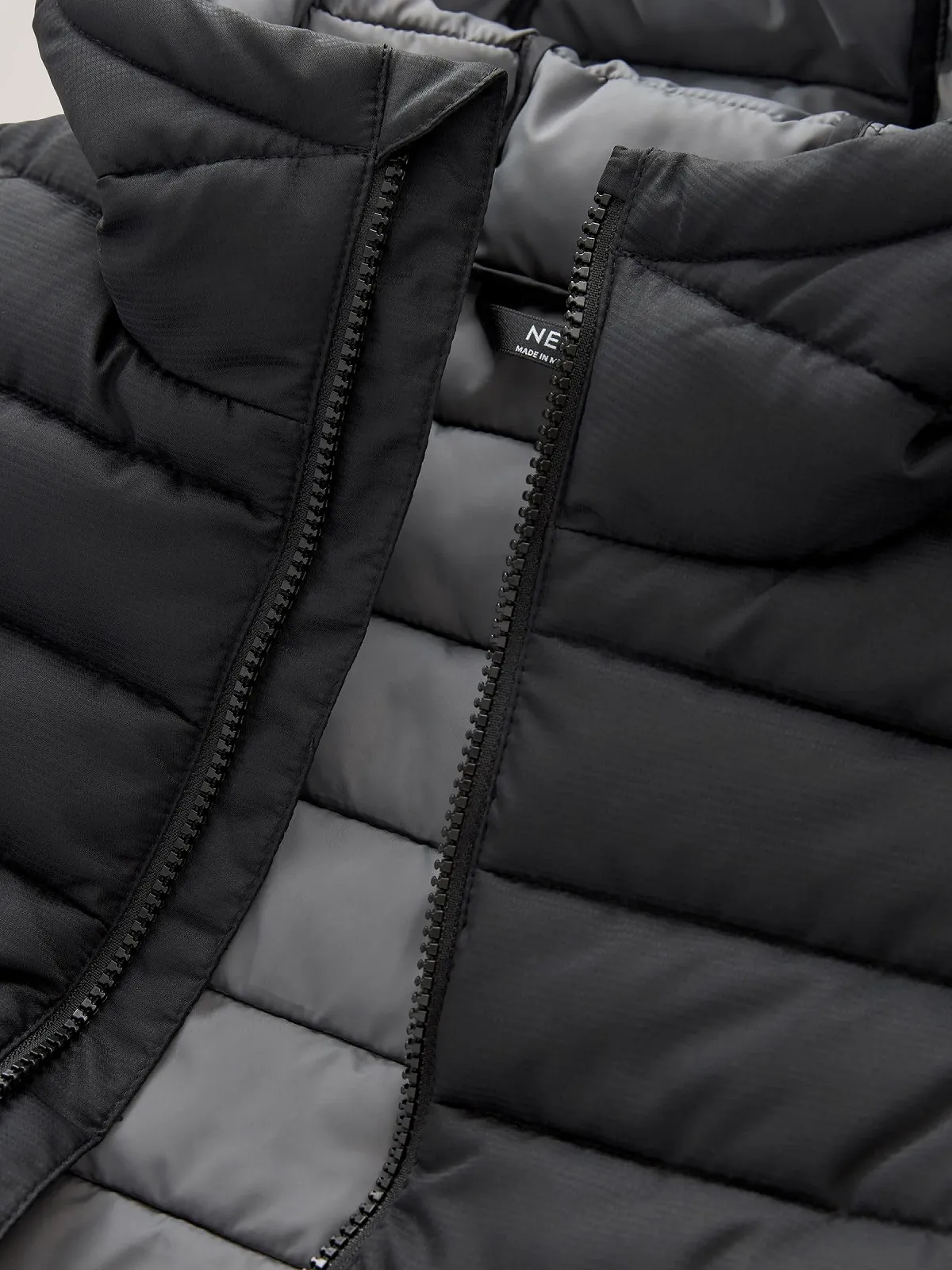 Куртка стьобана Next для хлопчиків з капюшоном, фото №4