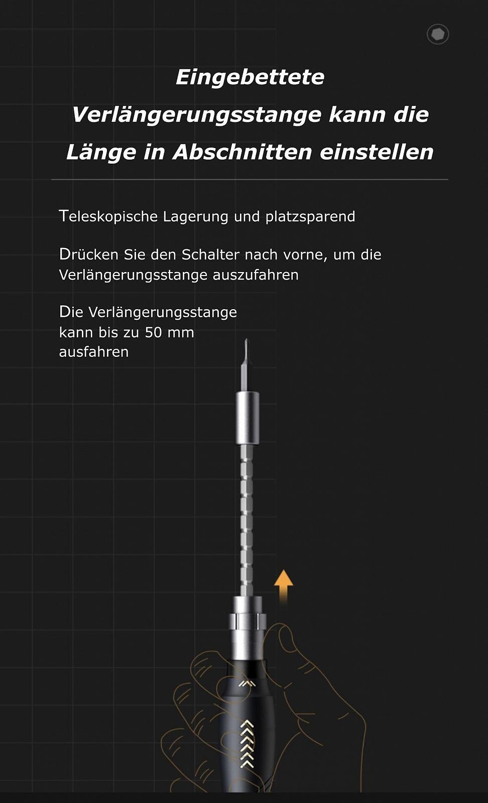 Набір викруток BLUE OCEAN Precision 145 in 1, фото №3