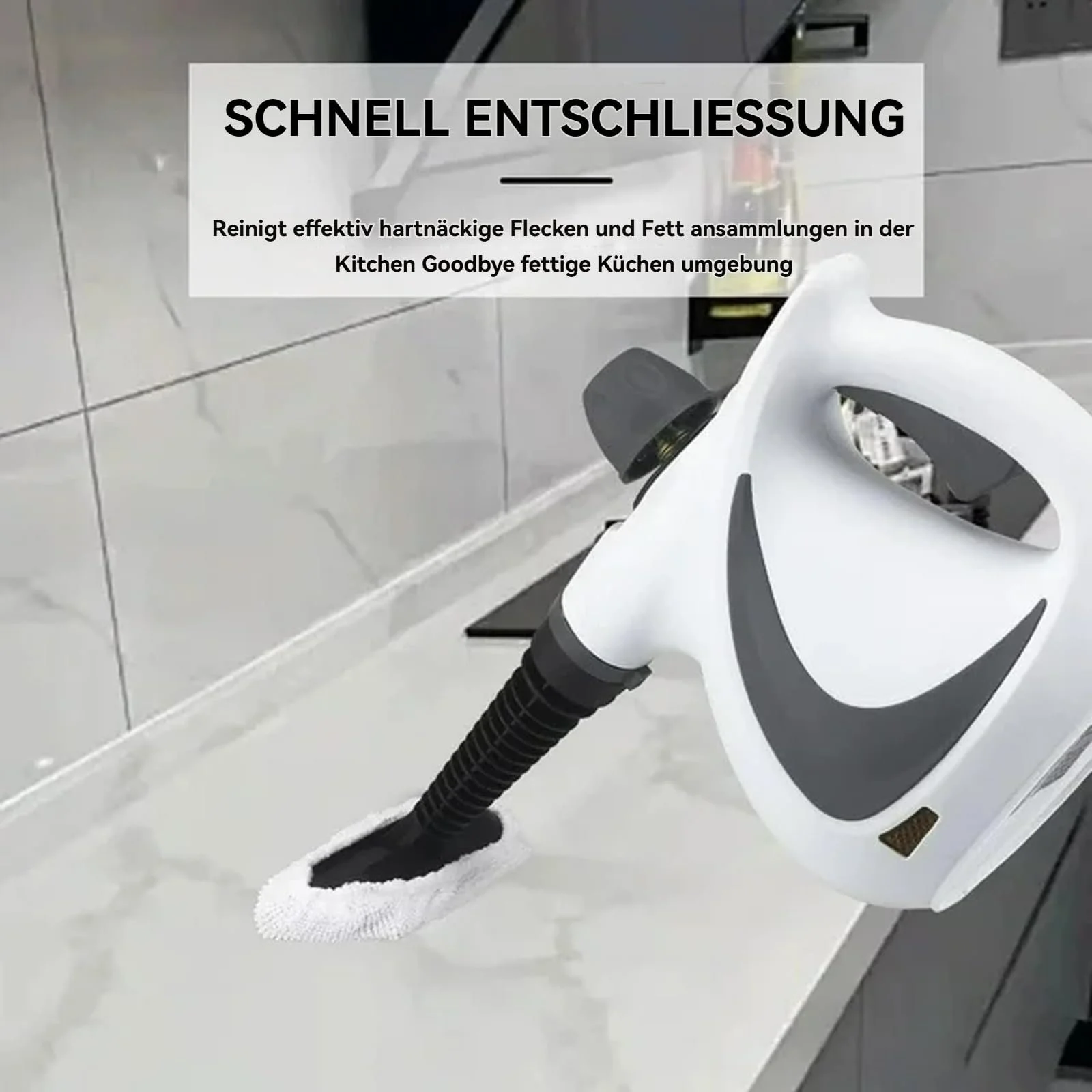 Пароочисник ручний Comdaliy 1050 Вт 3,2 бар червоний, фото №6