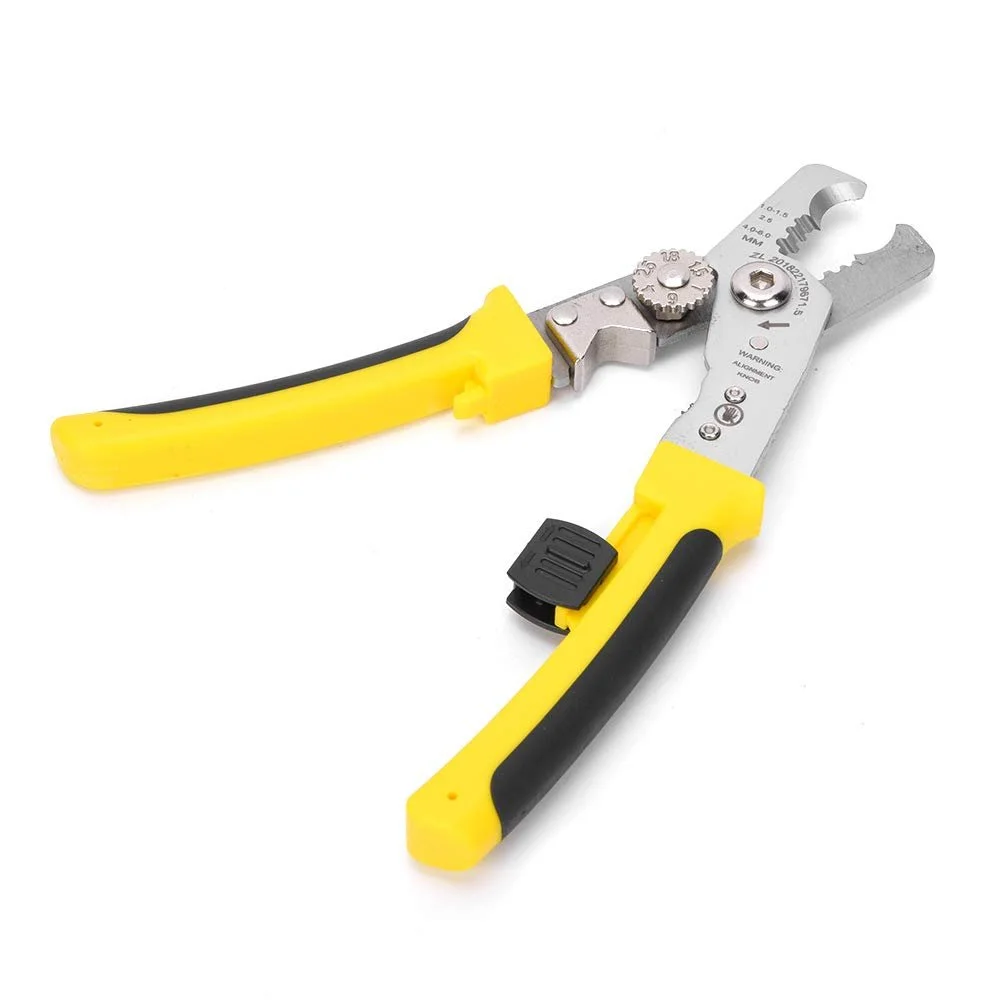 Стриппер многофункциональный 1-6 мм² для электромонтажа, фото №7