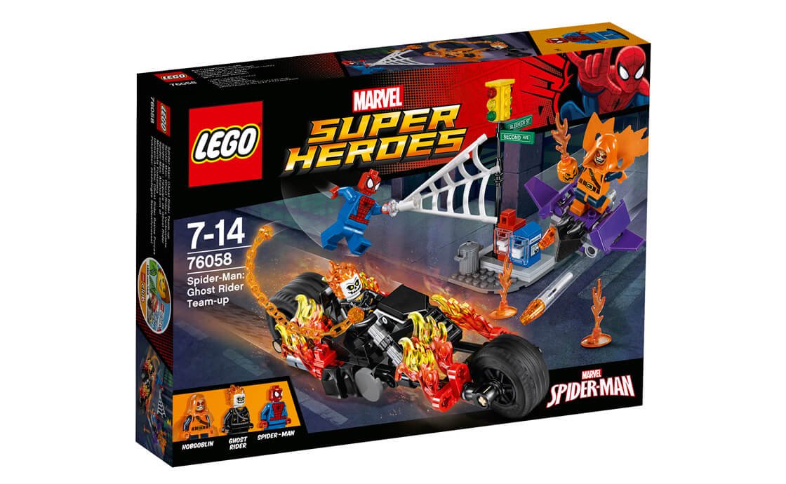 Конструктор Лего LEGO Super Heroes Людина-Павук і Примарний Гонщик (76058), фото №1 Конструктор Лего LEGO Super Heroes Людина-Павук і Примарний Гонщик (76058), фото №1