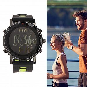 Спортивний годинник Qcwwy для активного відпочинку, альтиметр, EL підсвічування, термометр, водонепроникність synthetic.ua - Фото 1