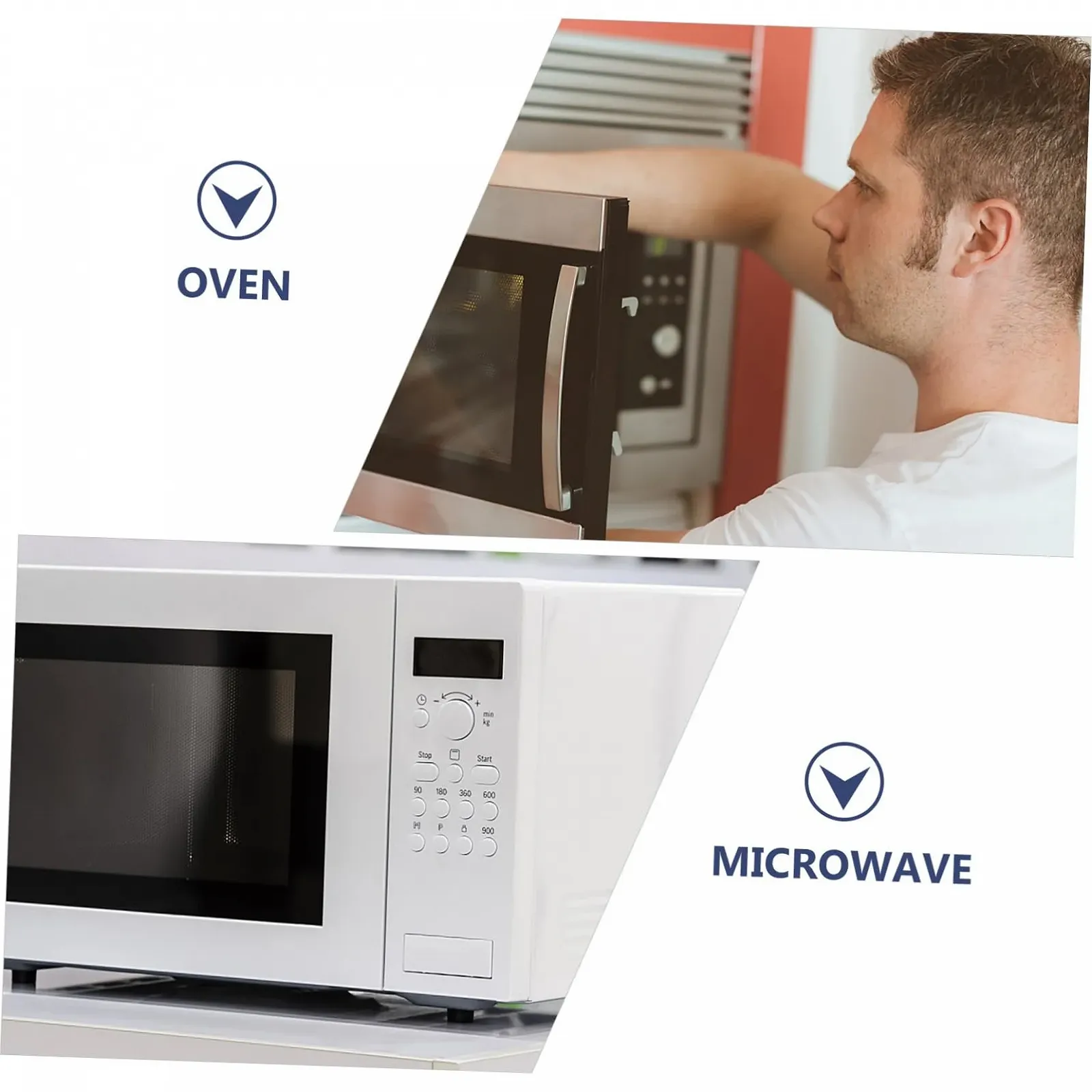 Форма для запекания квадратная термостойкая стеклянная микроволновая безопасная, фото №8