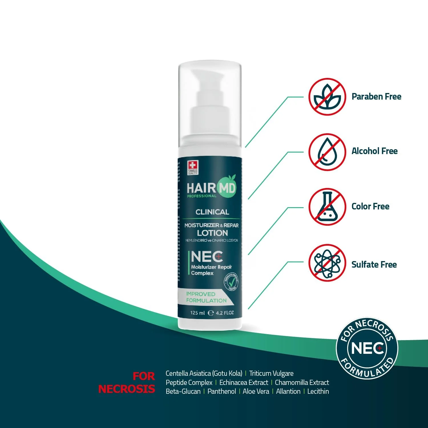 Лосьйон Hairmd Clinical Repair Panthenol%9 150 мл, фото №3 Лосьйон Hairmd Clinical Repair Panthenol%9 150 мл, фото №3