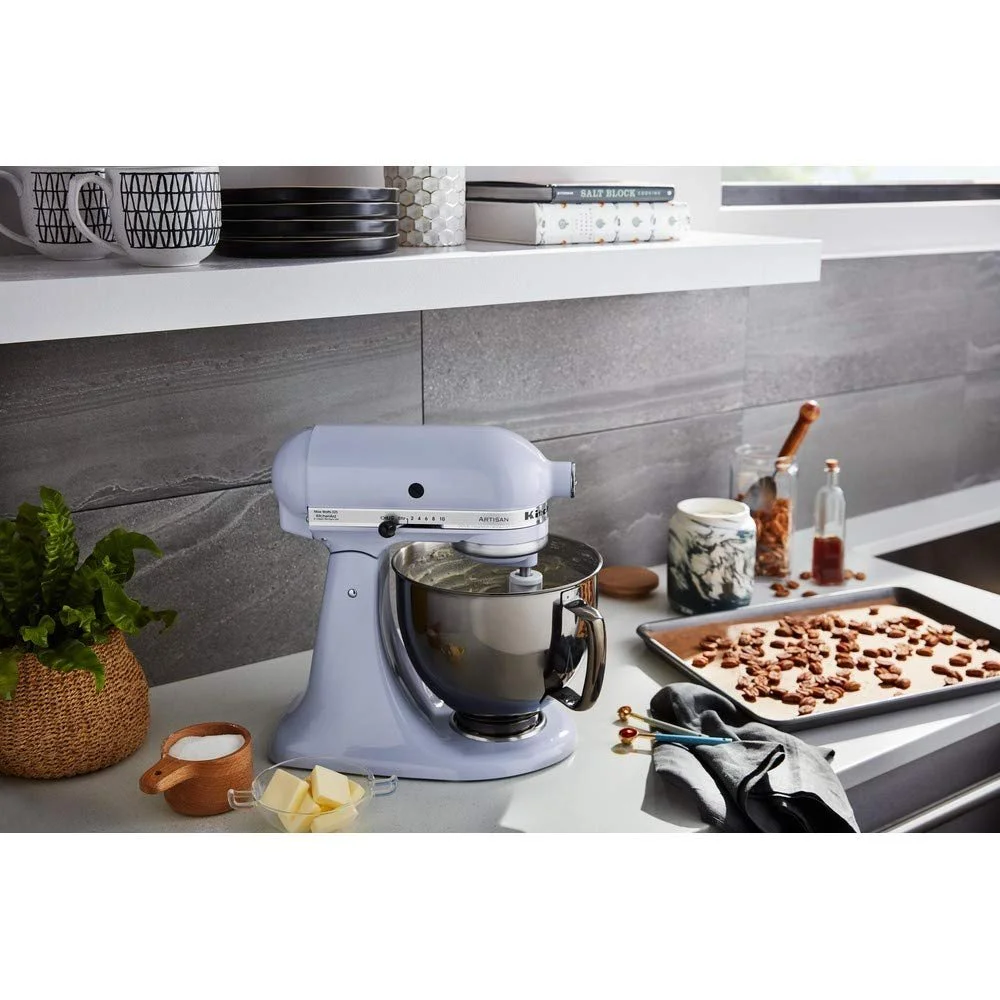 Чаша для змішування KitchenAid 5KSM5SSBRB 4.8 л нержавіюча сталь Radiant Black, фото №6
