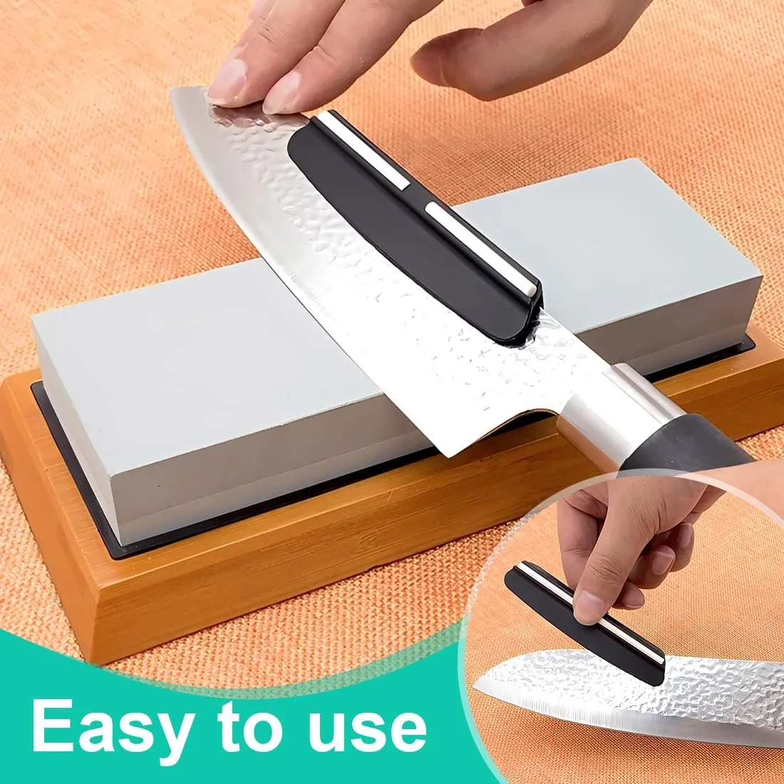 Набор направляющих для заточки ножей 15 градусов (6 шт.), фото №6