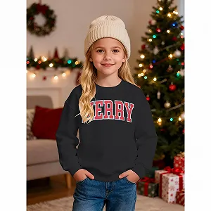 Дитячий світшот C&M WODRO Різдвяний Принт synthetic.ua - Фото 1