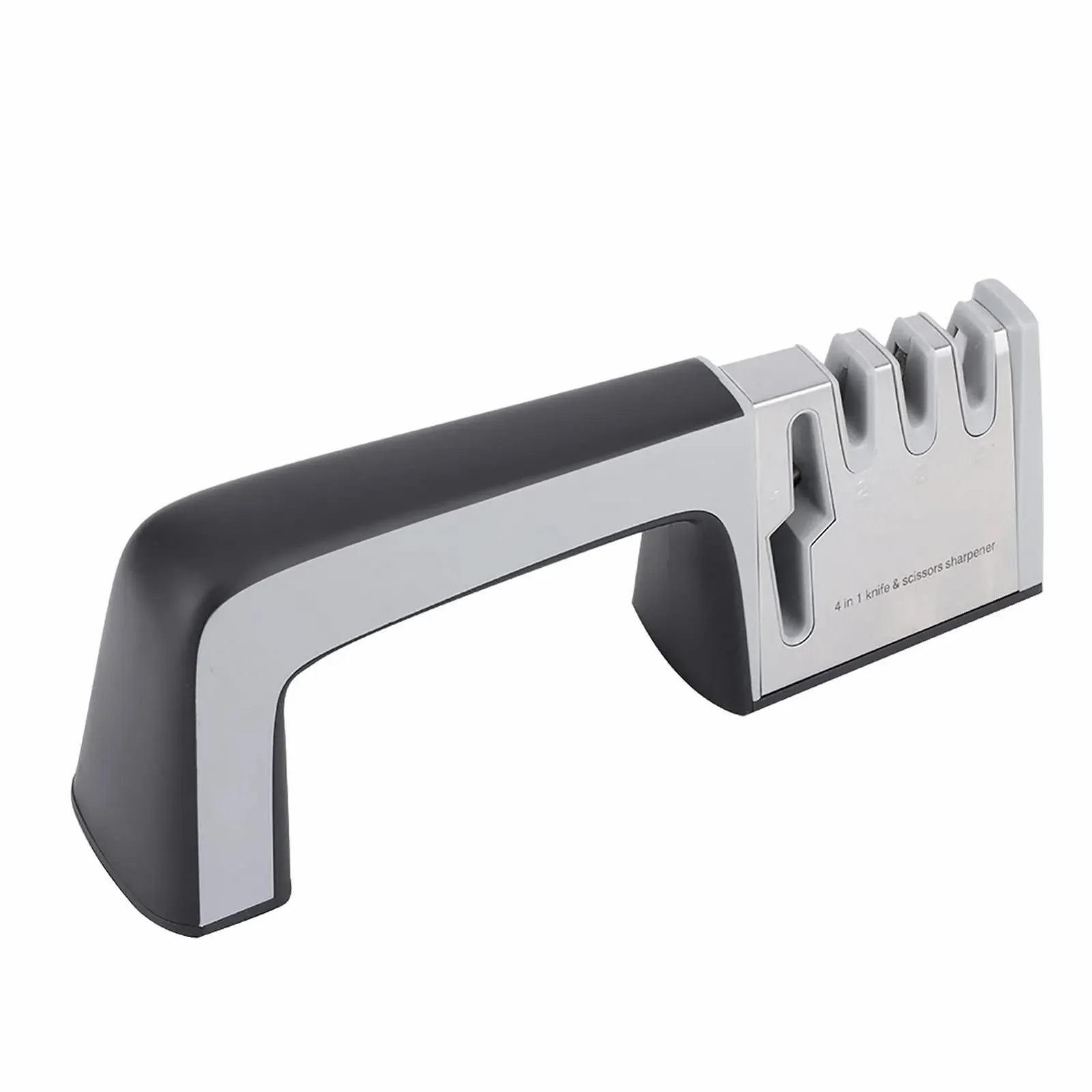 Точило для ножів Pwshymi 4-рівнева багатофункціональна, фото №1