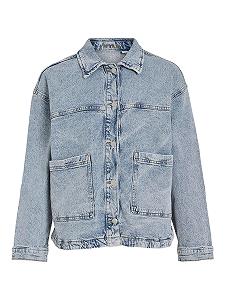 Джинсовая куртка Vila Vijaf L/S Denim Jacket Noos - Фото 1