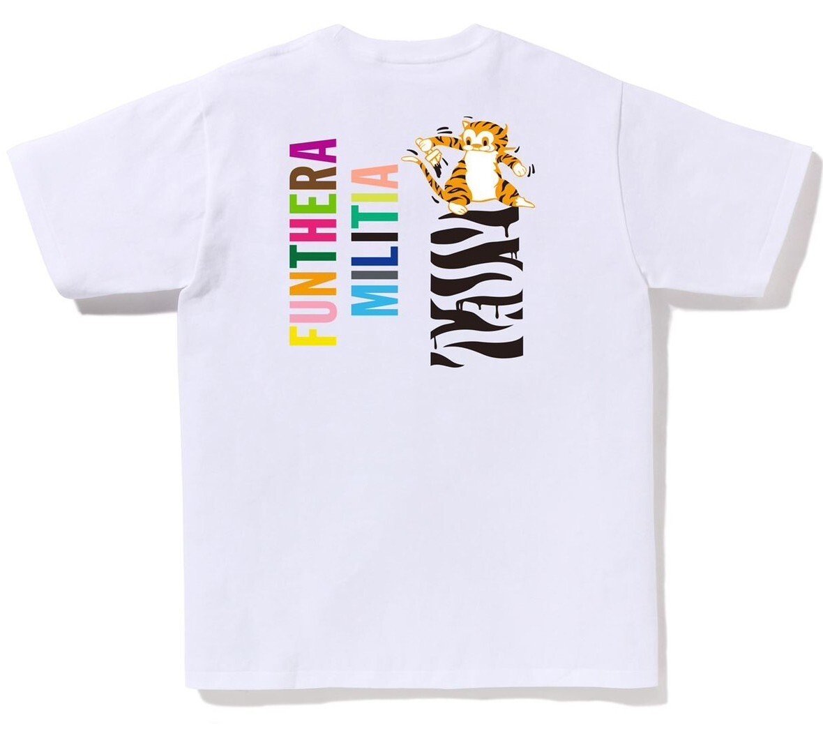 Футболка A BATHNIG APE Men's COLORS TIGER TEE M, фото №2