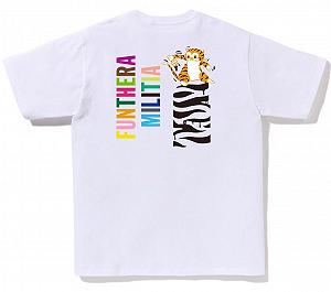 Футболка A BATHNIG APE Men's COLORS TIGER TEE M synthetic.ua - Фото 1