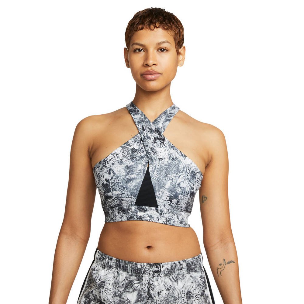 Топ W NK DF SWSH WRAP BRA AOP S, фото №1