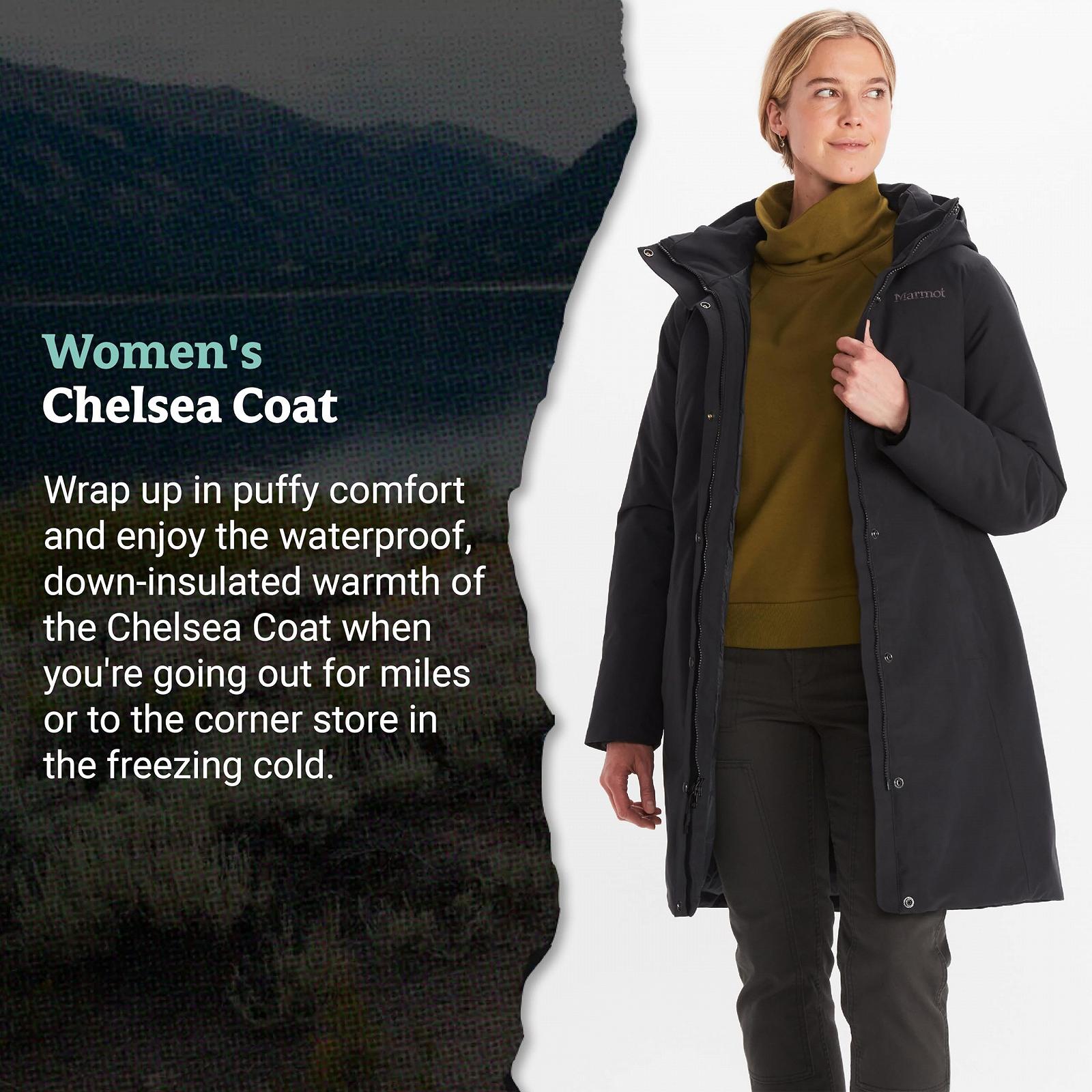 Пальто Marmot Wm's Chelsea, Легкая пуховая куртка, водонепроницаемая пуховая парка, теплое зимнее пальто, непромокаемая зимняя куртка, ветрозащитная функциональная куртка, куртка для активного отдыха с капюшоном, фото №5