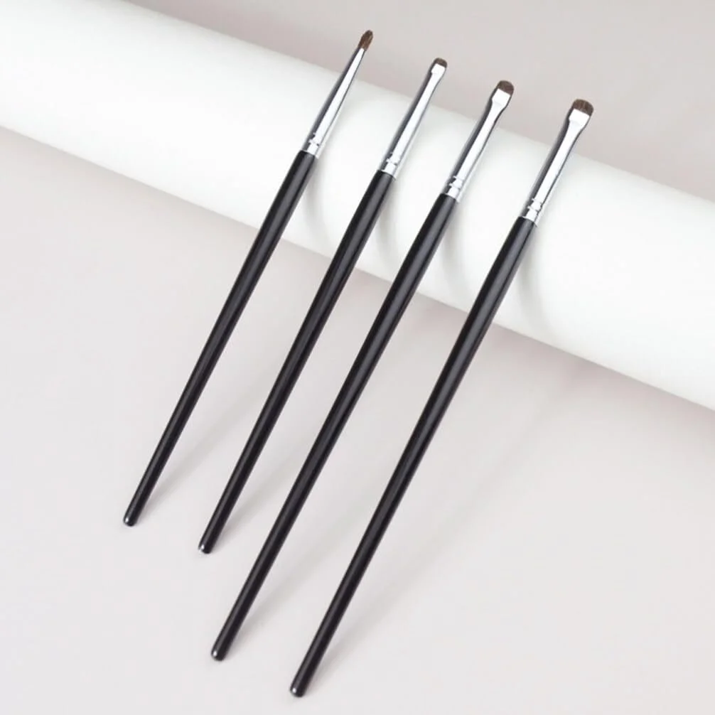 Косметичні пензлі Healvian Eyeliner-Pinsel-Set 4-Teilig Ultradünn, фото №2