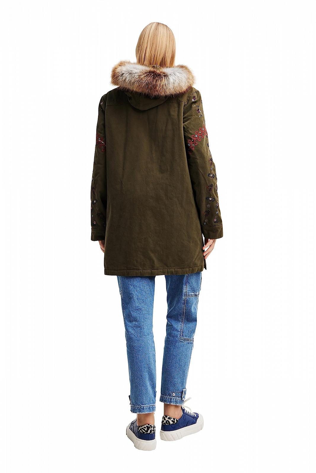 Жіноча парка Desigual Woven, фото №2