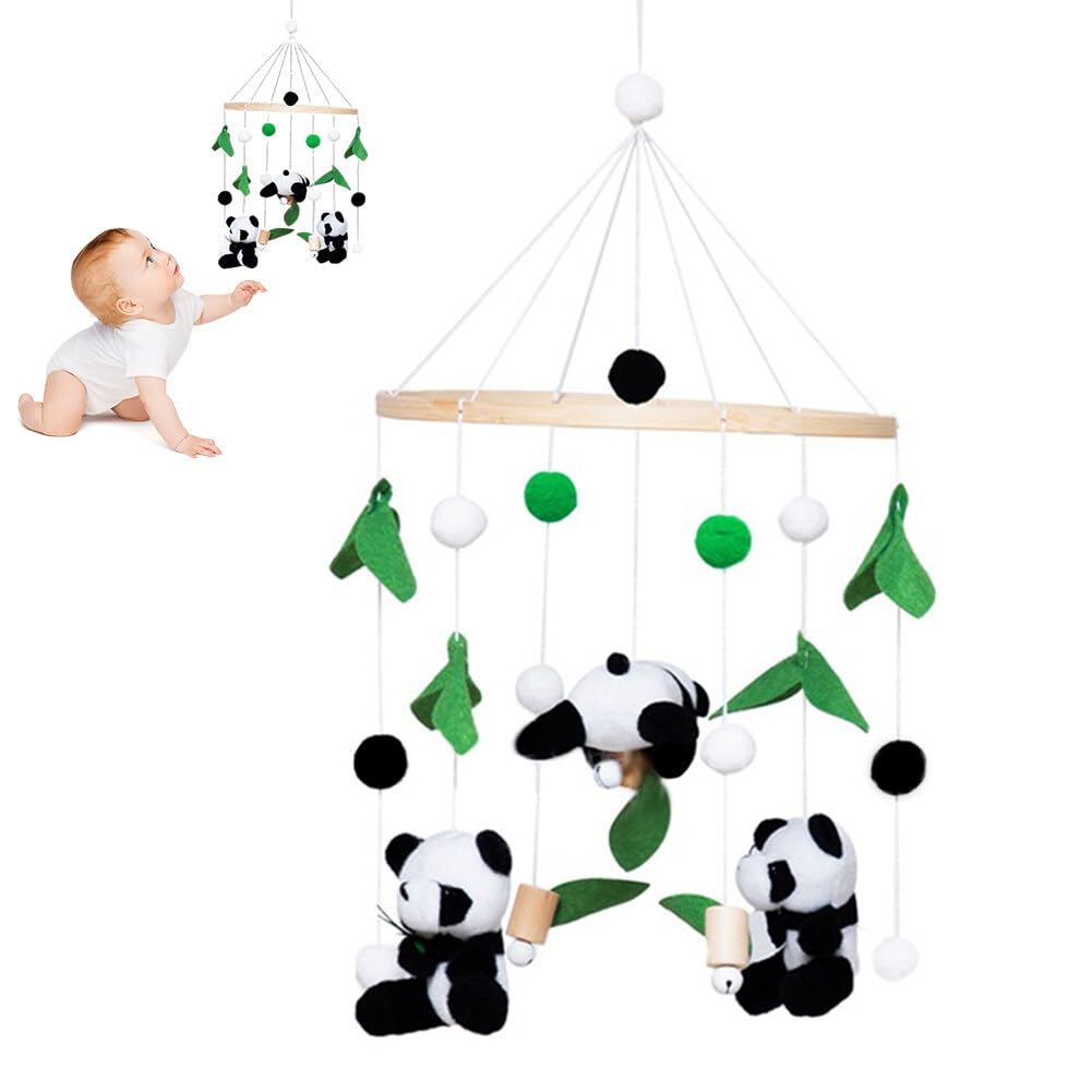 Карусель на ліжечко Aublinto Mobile Baby Animals Музика М'які фігури, фото №1