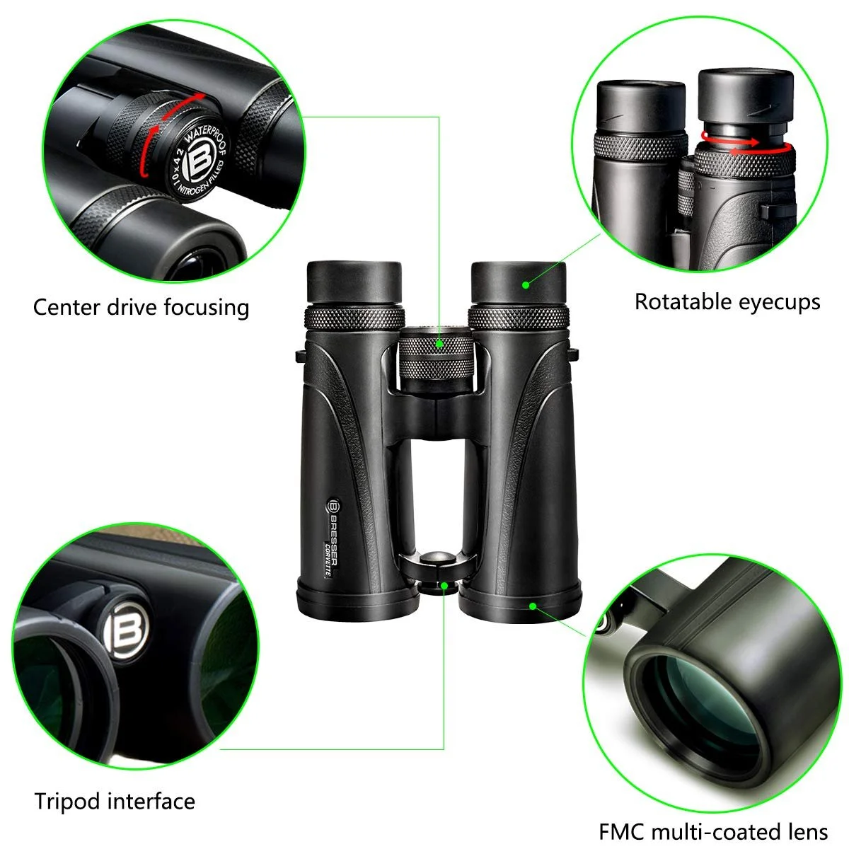 Бінокль Bresser Corvette 8 x 42, фото №2