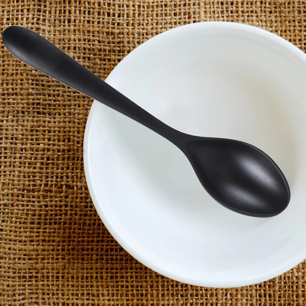 Ложка для супу Cabilock, набір 6 шт., меламінова, азіатська, фото №8