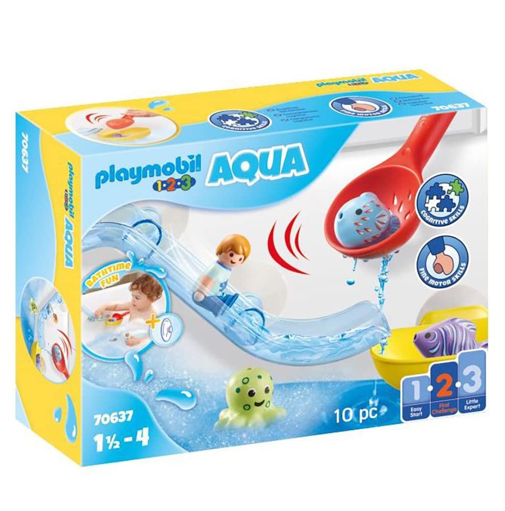 Іграшка для ванни Playmobil 1.2.3 Aqua 70637 Весела риболовля з морськими тваринами, фото №1