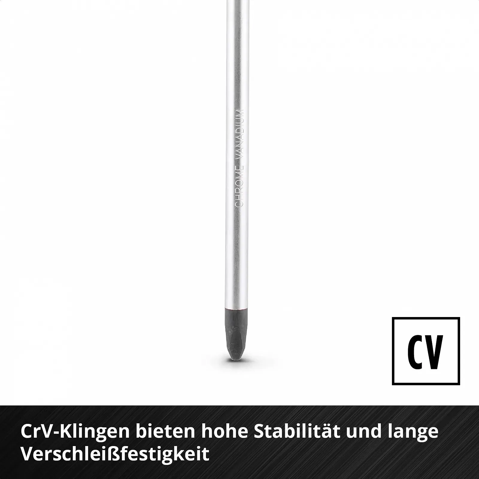 Набір викруток Einhell 5 шт. леза CrV магнітний наконечник розміри PH ергономічні ручки, фото №3