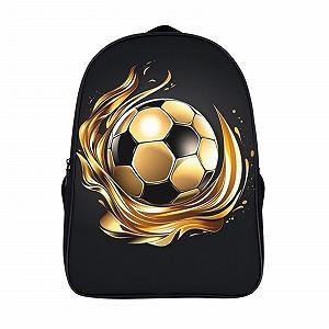Рюкзак школьный Футбольный FPAKAKIIE 40 x 28 x 16 см, Стиль - Фото 1