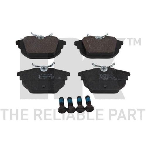 Ремкомплект тормозного суппорта NK 8899035 для MERCEDES-BENZ, передний мост, фото №2