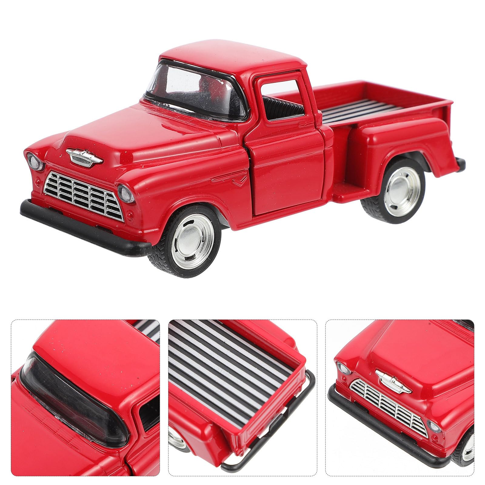 Модель автомобиля Abaodam Pickup Old Red Truck Mini Pickups Упаковка из 2, фото №7