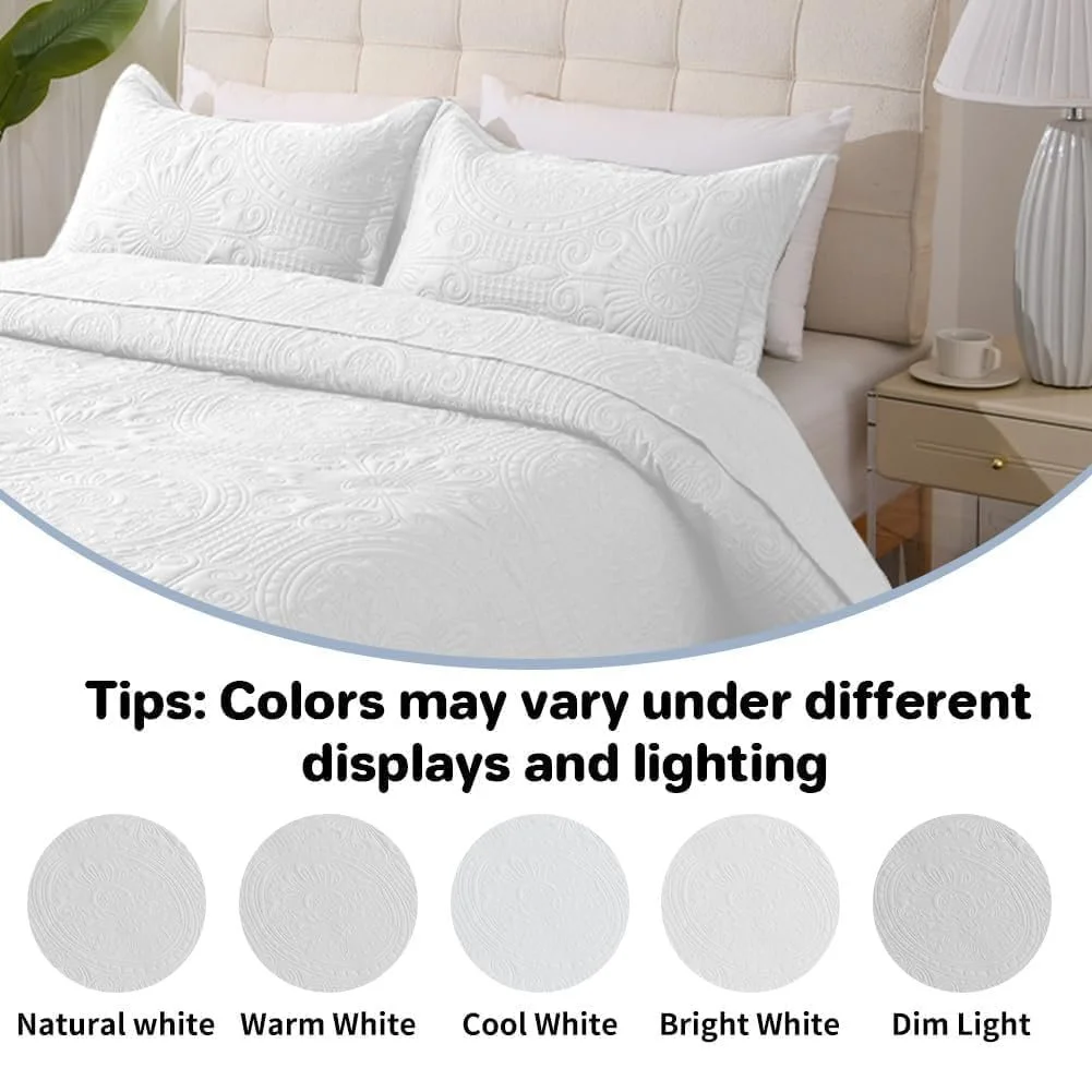 Покривало DUJUIKE Лист Захист Покривало 240 x 260 см Білий, фото №8