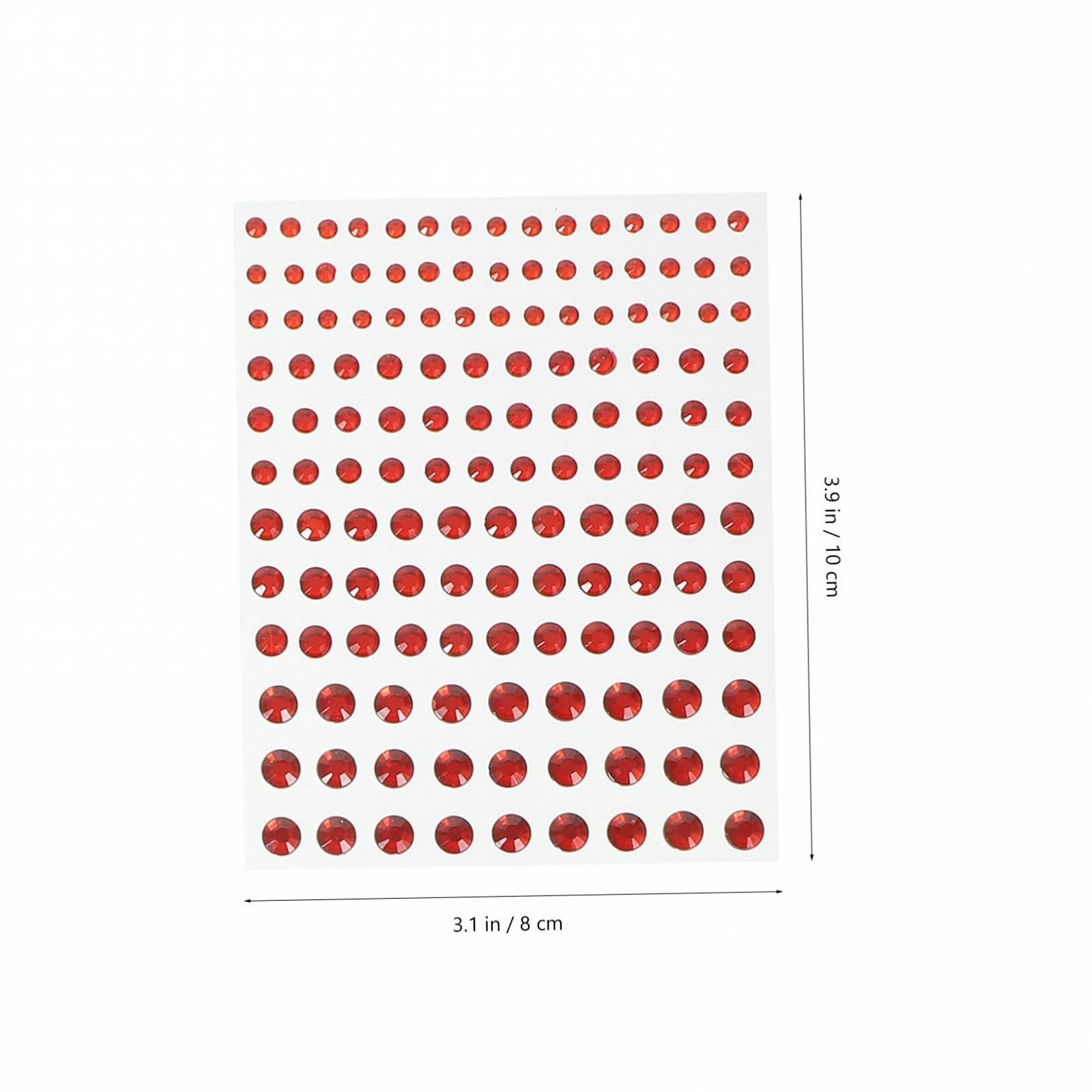 Наклейки стрази Самоклеючі Блискучі Камені тіла нігтів, фото №2