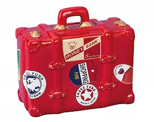 Скарбничка керамічна Валіза 2 шт synthetic.ua - Фото 1