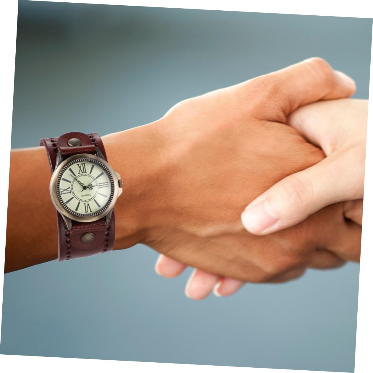 Наручные часы Healvian Roman Literal Женские часы Ремешок Красный, фото №3