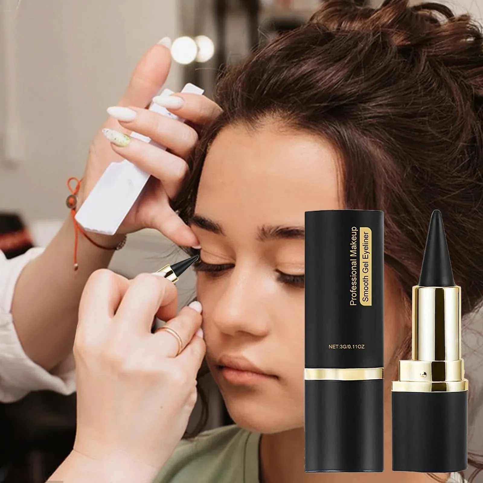 Карандаш для глаз Увлажняющий Водостойкий Высокопигментированный Устойчивый к размазыванию, фото №5 Карандаш для глаз Увлажняющий Водостойкий Высокопигментированный Устойчивый к размазыванию, фото №5