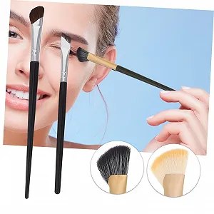 Пензлі Ipetboom для брів 6 шт. дерев'яна ручка synthetic.ua - Фото 1