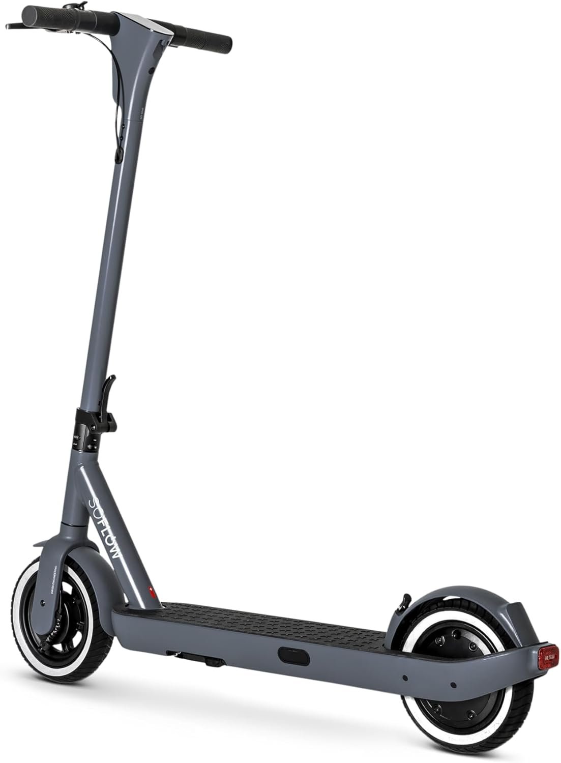 Электросамокат SOFLOW SO ONE (WO vers.) / до 30 км запас хода / 350 Вт / 9" колеса / 120 кг нагрузка / 25 км/ч /  Черный, фото №2