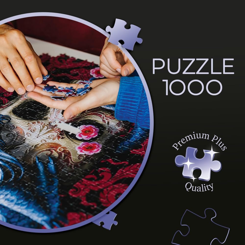 Пазли Trefl Premium Plus Quality Fantasy Collection Fire Dragon 1000 елементів, фото №3