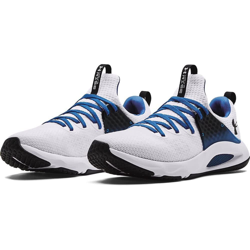 Кроссовки Under Armour HOVR Rise 3 мужские Черный Белый, 49.5 EU, фото №4