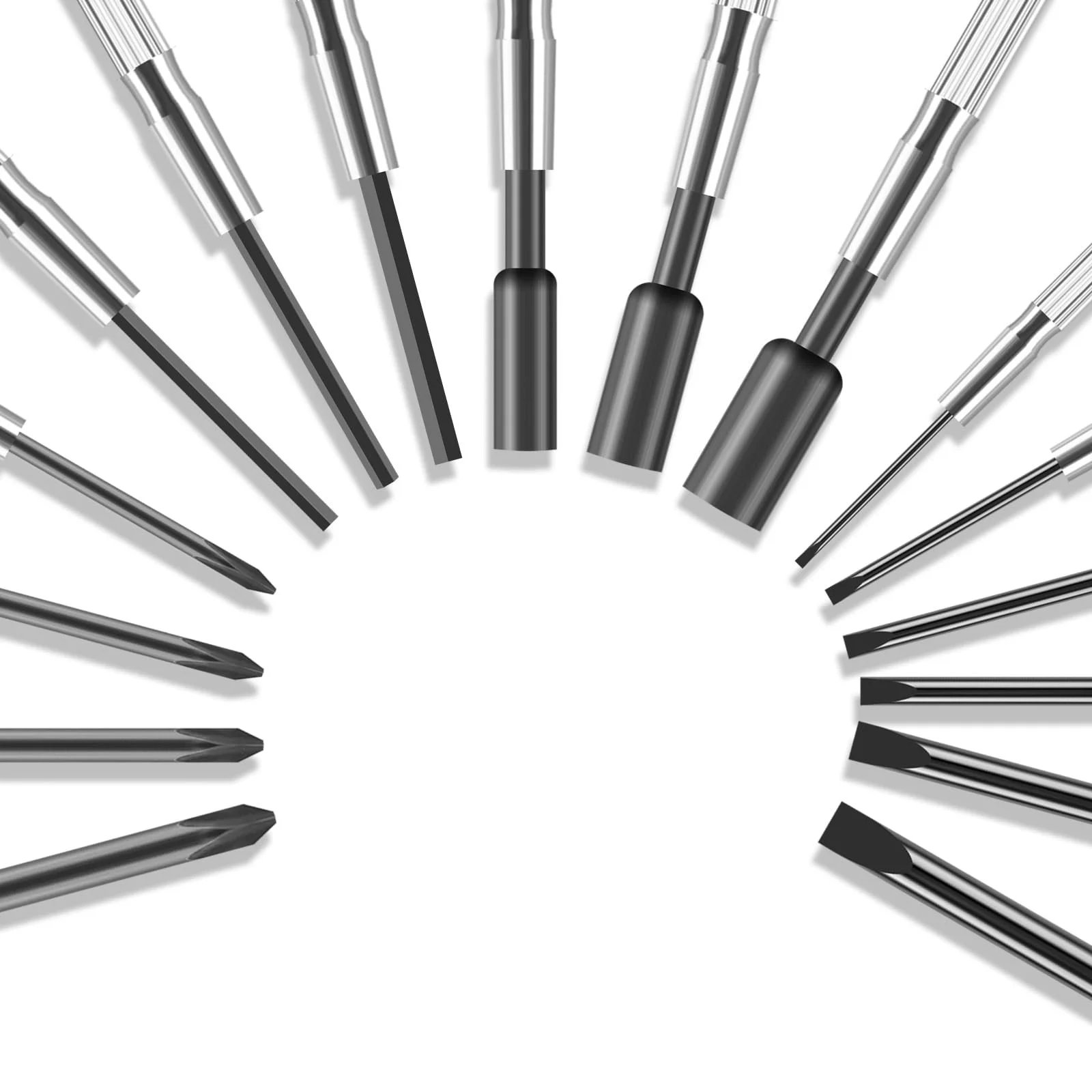 Набір прецизійних викруток 17 в 1 для годинників та окулярів, фото №7