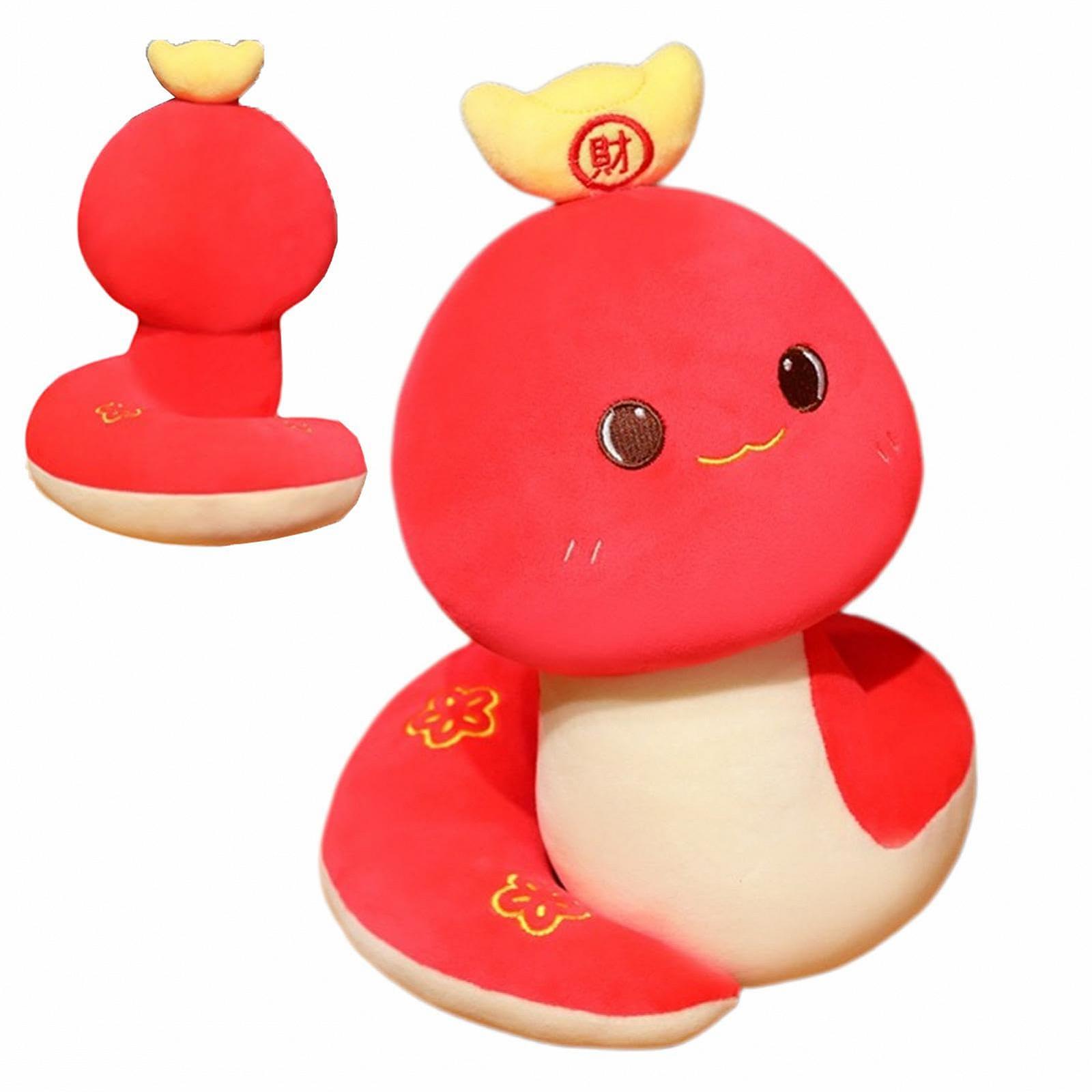 Плюшевий змій Generisch Червоний 2025, фото №8 Плюшевий змій Generisch Червоний 2025, фото №8