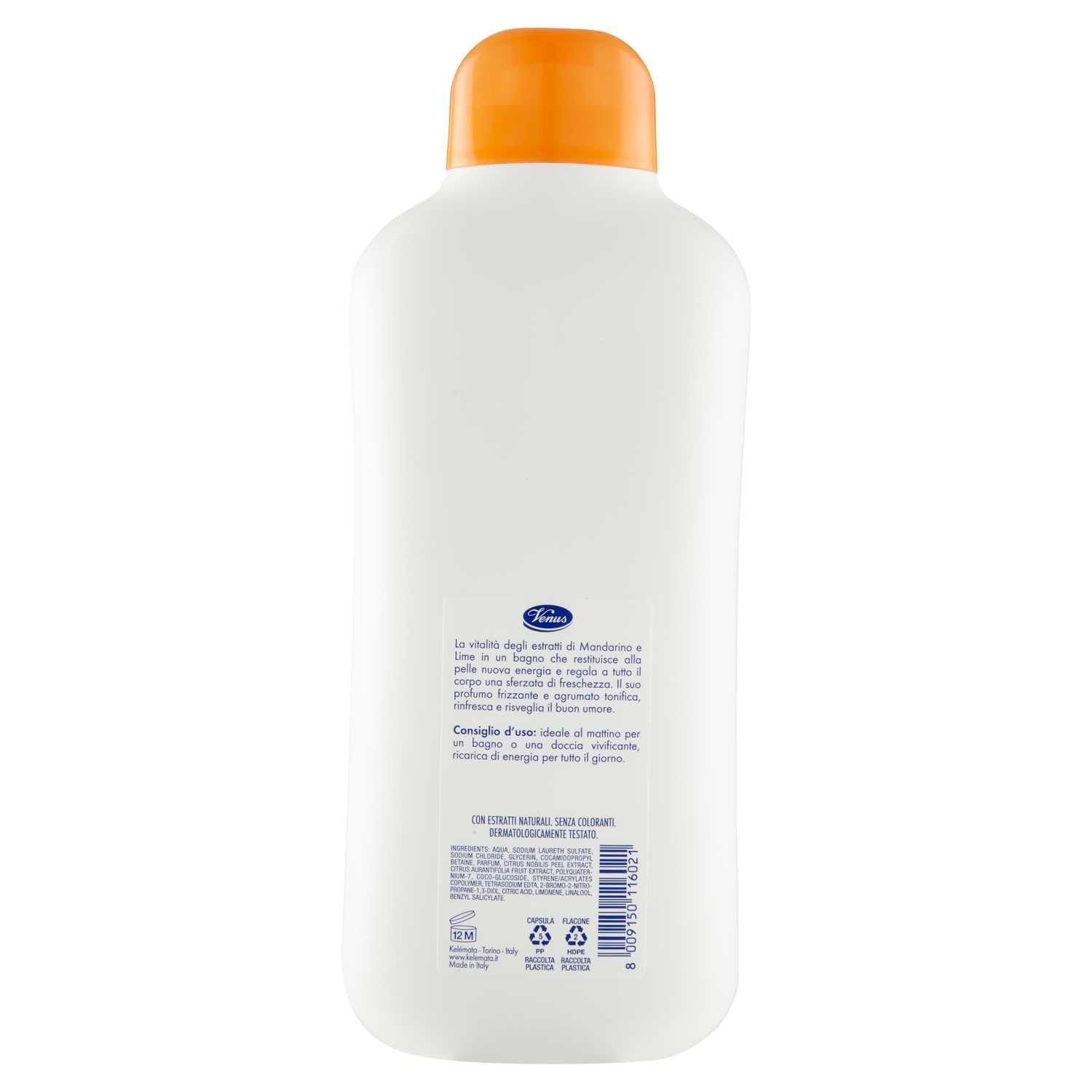 Гель для душу Venus Bagnodoccia з мандарином і лаймом 4 x 650 мл, фото №2