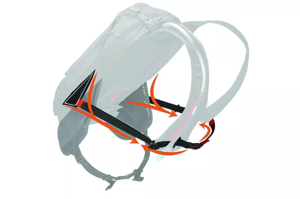 Гидратор рюкзак Thule Rail PRO 12L HydraPak 2,5 л Obsidian 3203799, фото №5