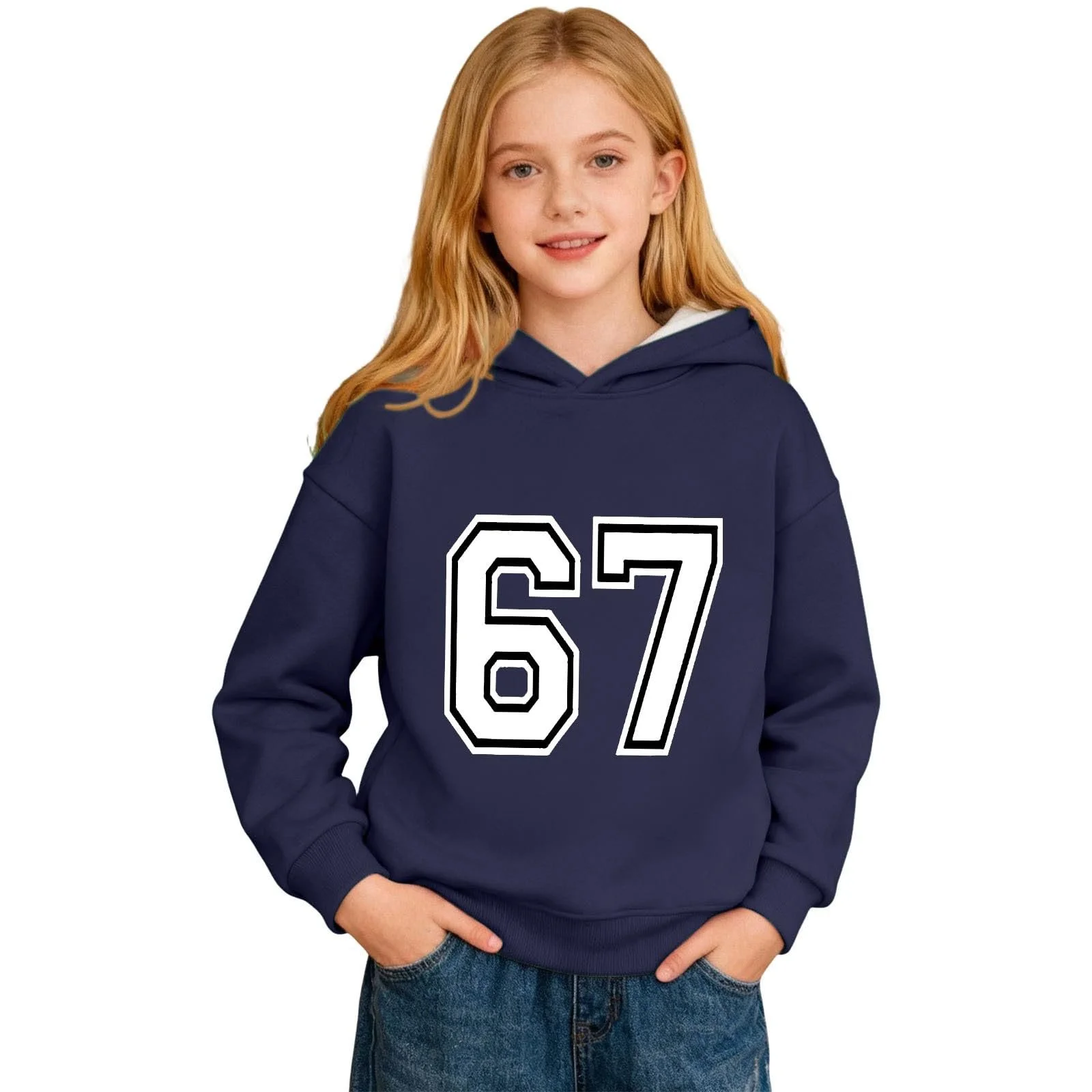 Худі для дівчат з графічним принтом, фото №1