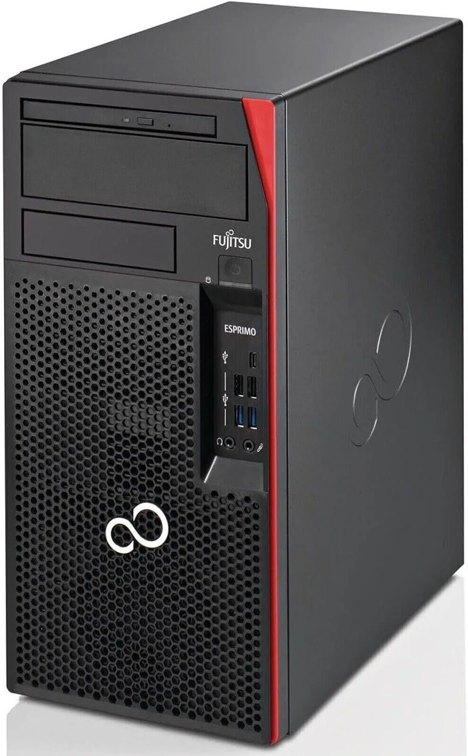 Комп’ютер Fujitsu Esprimo P757 Microtower / Intel Core i7-6700T / RAM 8GB / SSD 256GB / Intel HD Graphics 530 / 2 x DisplayPort / DVI / LAN / Windows 10 / Чорний, фото №2