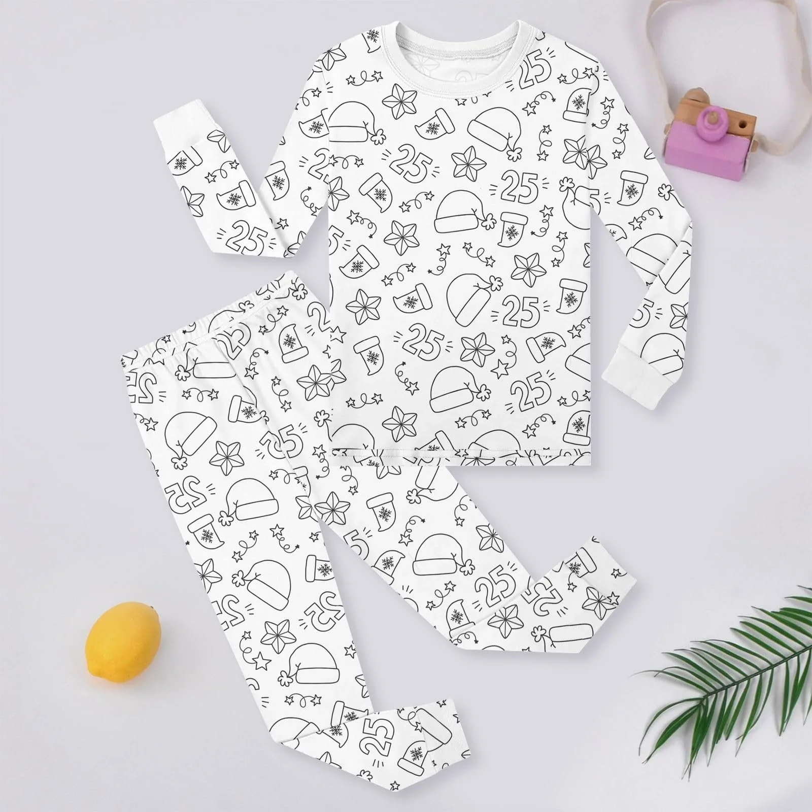 Піжама для хлопчиків DIY для розфарбовування, фото №3 Піжама для хлопчиків DIY для розфарбовування, фото №3